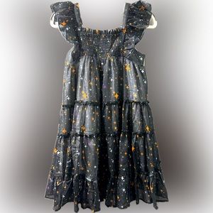 Cheeky Plum Black Twinkle Dress